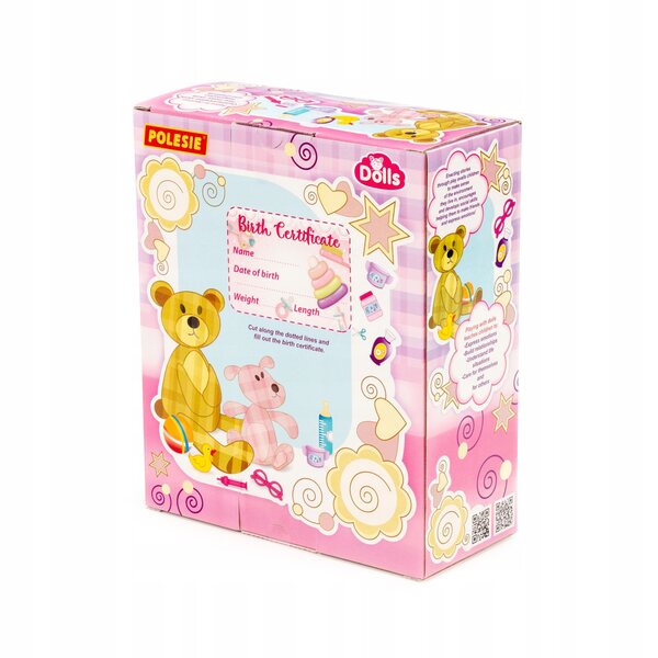 Fantastica bambola da 24 cm con set da bagno POLESIE 3+