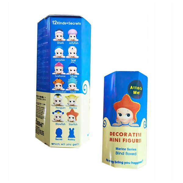 Minipop uit de Sonny Angel Marine Hippers-serie - Figuurtelefoonhanger