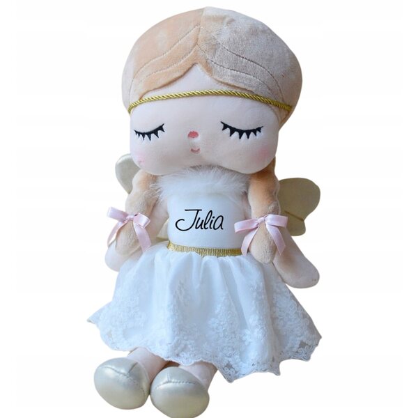 Bambola Metoo Angelo Dormiente 50 cm - Peluche Morbido e Personalizzato per Bambini