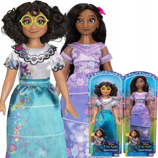 Mirabel und Isabela Madrigal Encanto Disney Jakks Pacific Puppenset
