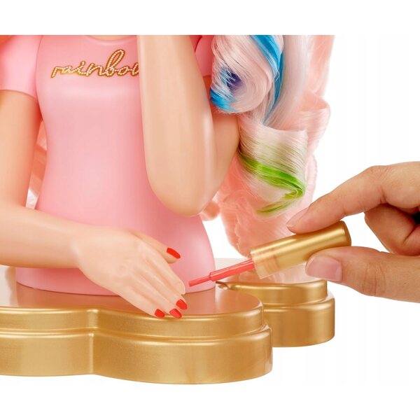 Rainbow High Styling Head - Testa per Acconciature e Colorazioni per Bambini