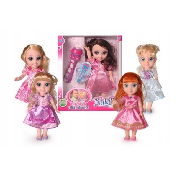 Bambola Interattiva Principessa Natalia con Microfono - Gioco Sonoro per Bambini 3+