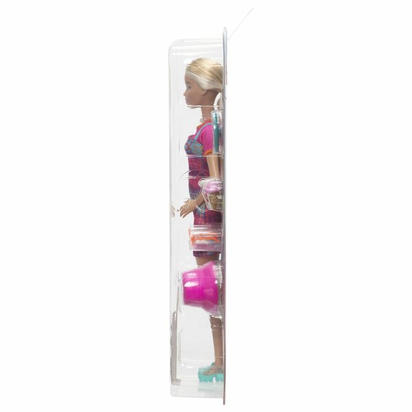 Barbie Pink Passport Italy Travel – Puppe mit kulinarischen Accessoires und modischen Accessoires