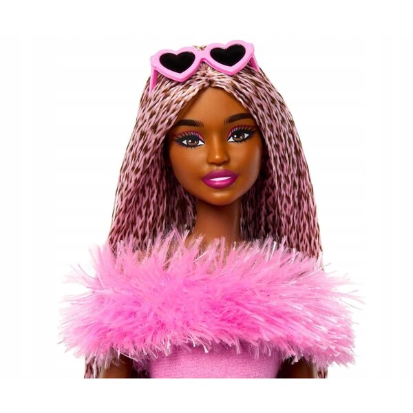 Barbie Deluxe Style Barbiecore mit rosa Kleid und Artikulationspunkten für Mädchen ab 4 Jahren