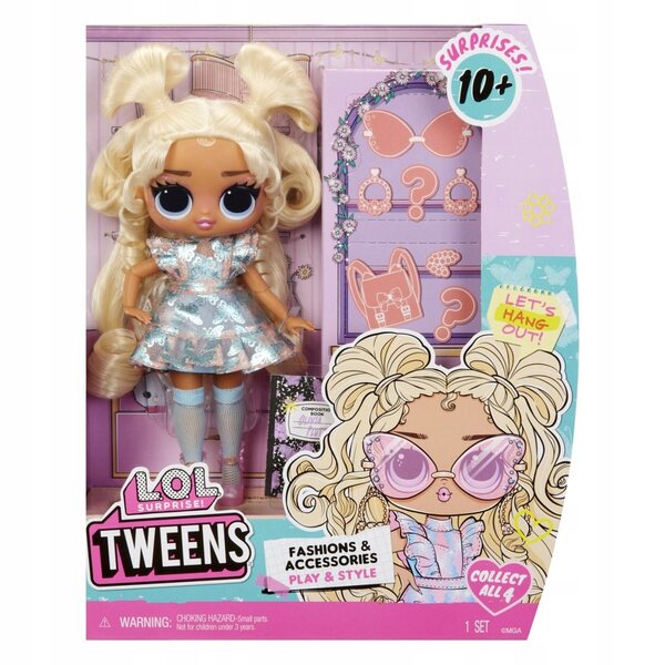 L.O.L. Surprise TWEENS Olivia Flutter - Bambola moda con accessori per bambine 3+