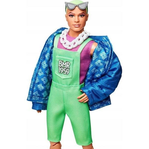 Barbie Ken BMR1959 mit grünen Haaren, Fashion Deluxe für Sammler