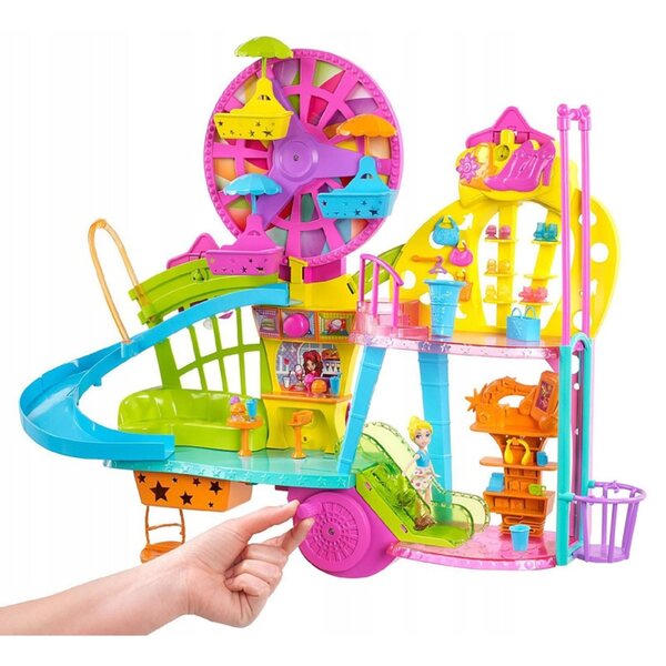 Polly Pocket Centro Commerciale da Parete con Bambola e Accessori 37 cm