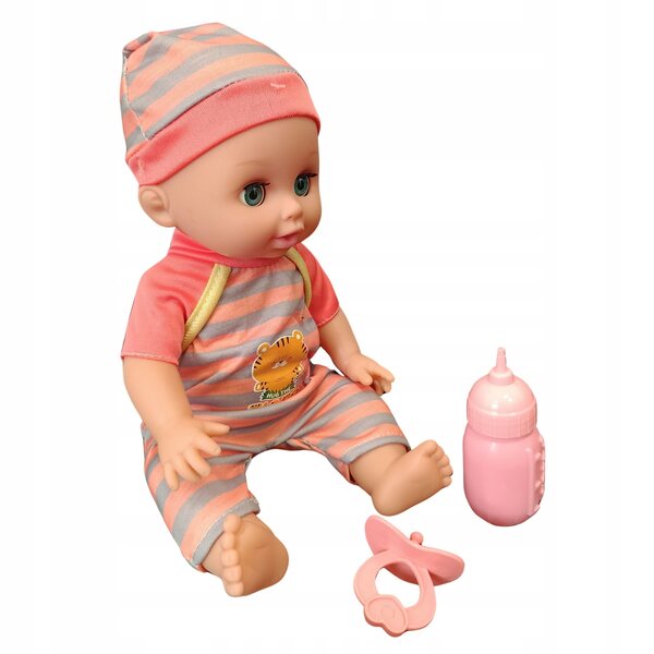 Bambolina interattiva con suoni e accessori, 30 cm, per bambini dai 3 anni in su