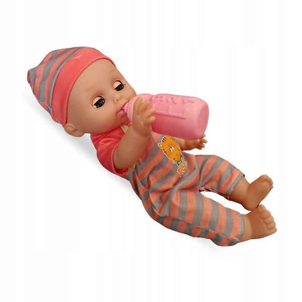 Bambolina interattiva con suoni e accessori, 30 cm, per bambini dai 3 anni in su