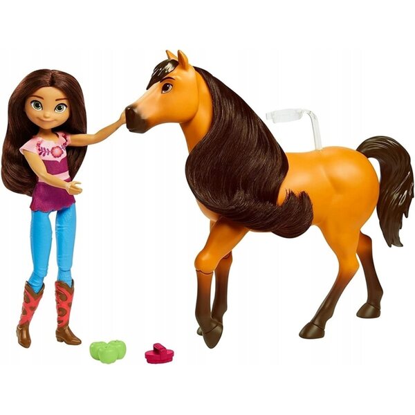 Spirit Mustang Spirit of Freedom Hug Lucky Doll 20 cm con Accessori