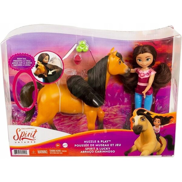 Spirit Mustang Spirit of Freedom Hug Lucky Doll 20 cm con Accessori