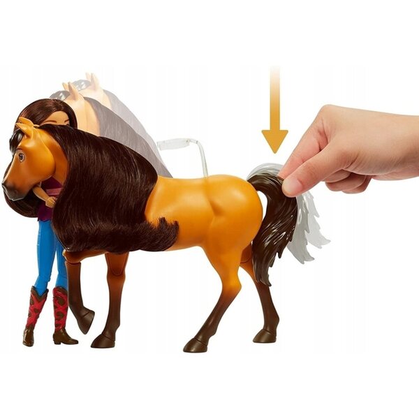 Spirit Mustang Spirit of Freedom Hug Lucky Doll 20 cm con Accessori