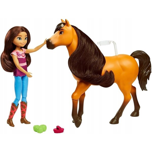 Spirit Mustang Spirit of Freedom Hug Lucky Doll 20 cm con Accessori