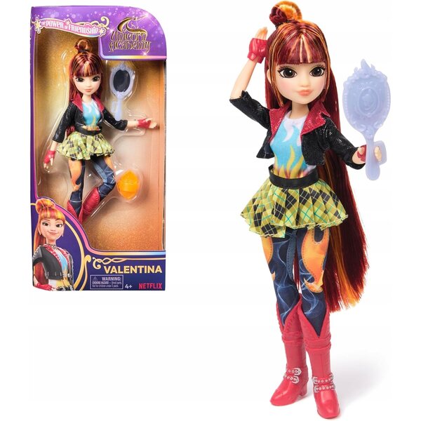 Bambola Valentina Unicorn Academy 24 cm con accessori - un giocattolo per ragazze