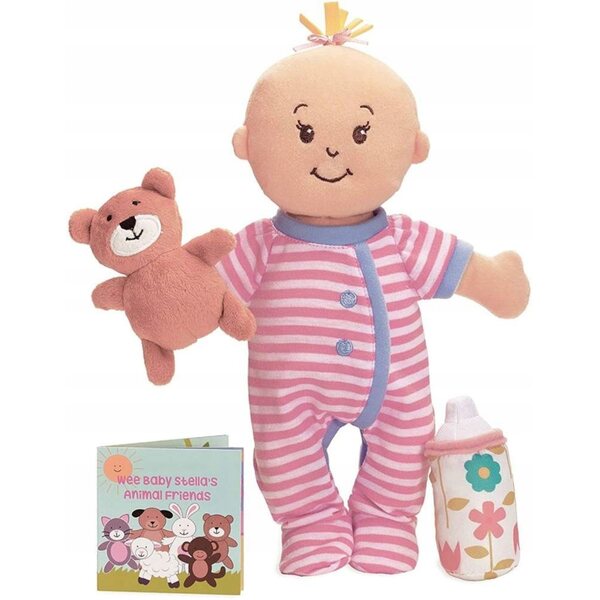 Lallegra Baby Stella mit sanftem Duft und Zubehör, perfekt für Kinder ab 12 Monaten