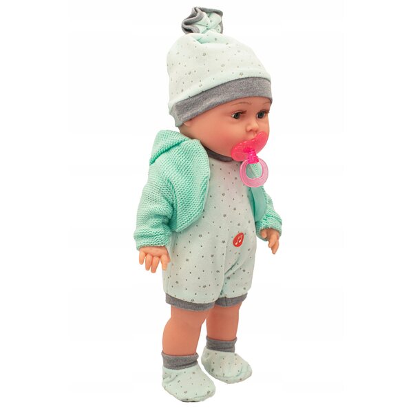 Bambola Neonato Interattiva con Suoni 38 cm per Bambini 3+ Adar Certificata