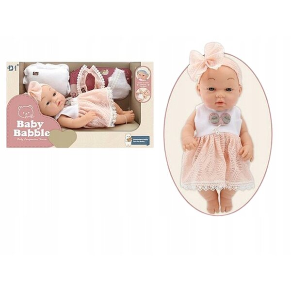 Bambola neonato 30 cm con accessori, gioco educativo e creativo per bambini