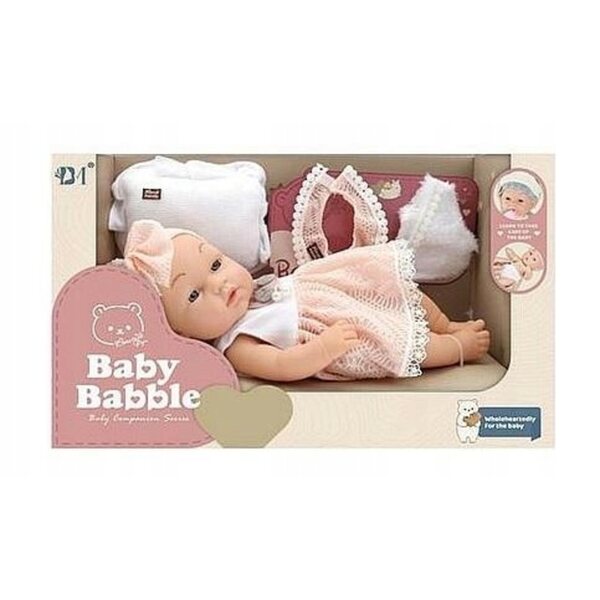 Bambola neonato 30 cm con accessori, gioco educativo e creativo per bambini