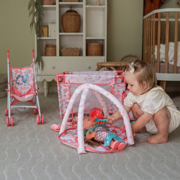 WOOPIE ROYAL Sirena Baby Doll Interattiva con Suoni e Accessori 18 in 1