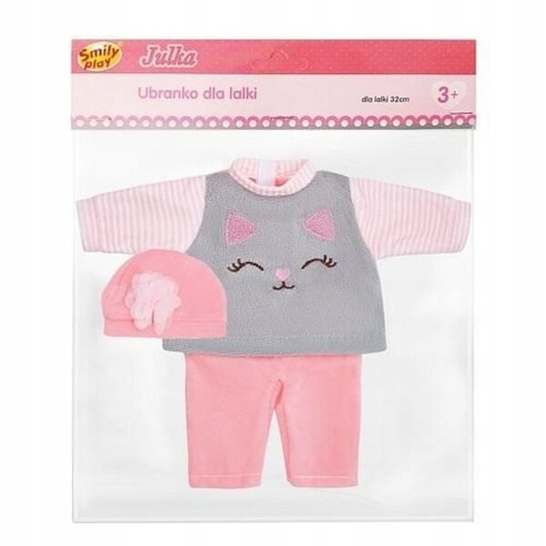 Abbigliamento per bambola 32 cm Smily Play, certificato CE, tessuto di qualità