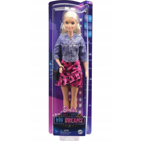 Barbie Big City Malibu 29 cm mit modernem Look und detailliertem Zubehör