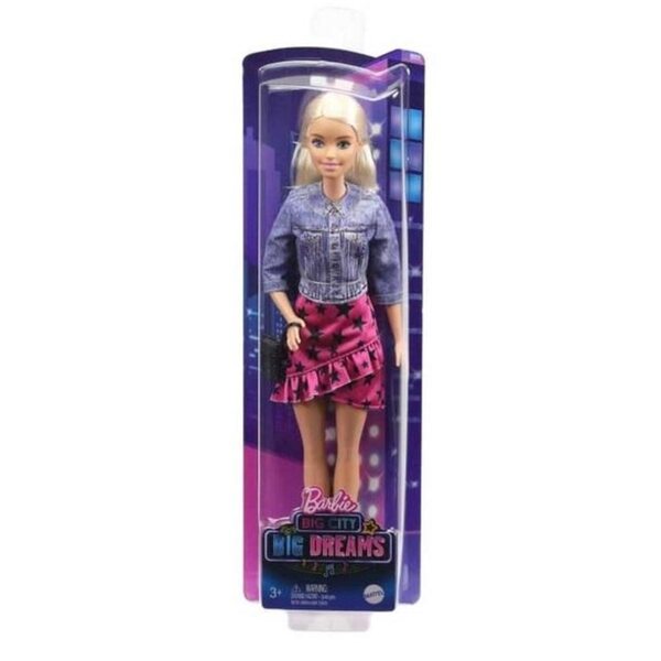 Barbie Big City Malibu 29 cm mit modernem Look und detailliertem Zubehör