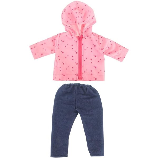 Kleidung für amerikanische Puppen 18 Zoll – Set 2-teilig rosa-rot