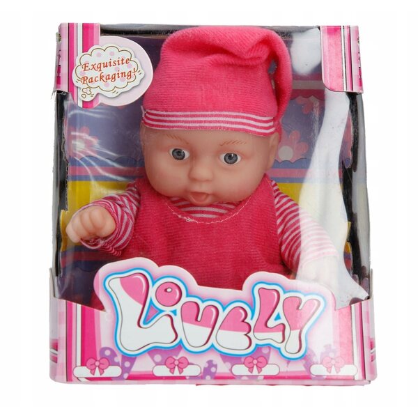 Bambola Baby Vixon morbida per bambini 3+ anni, dimensioni 15x13 cm