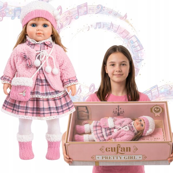 Großer interaktiver Auk mit Geräuschen und Melodien für Kinder – 35 cm