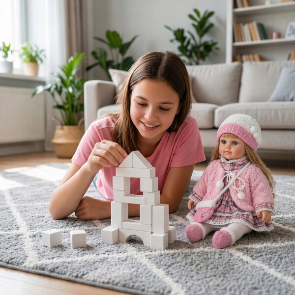 Großer interaktiver Auk mit Geräuschen und Melodien für Kinder – 35 cm