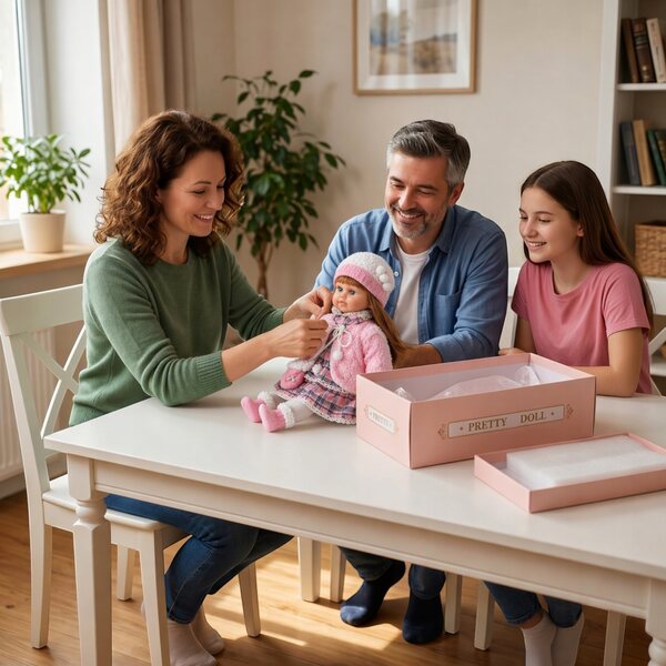 Großer interaktiver Auk mit Geräuschen und Melodien für Kinder – 35 cm