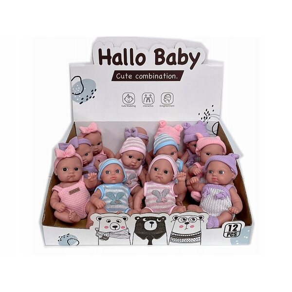 Mini Baby Doll 20 cm - Piccola Laledzha Morbida per Bambini 3+ Anni