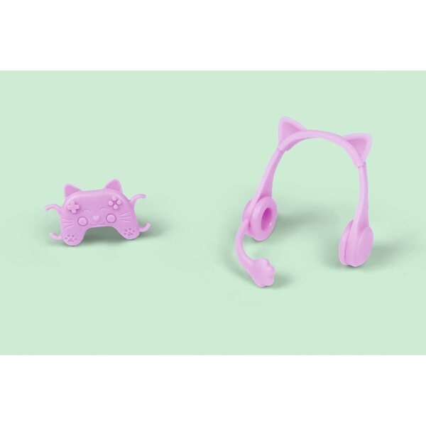 Steffi Love Gamer Girl: bambola moda con capelli colorati e accessori gaming 32 cm
