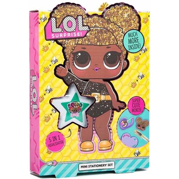 L.O.L. 5 in 1 Mini Set scuola creativo con colori e accessori per bambini 6+
