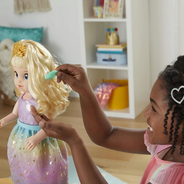Baby Alive Ellie Growing Up Blonde Princess – Bambola interattiva con accessori