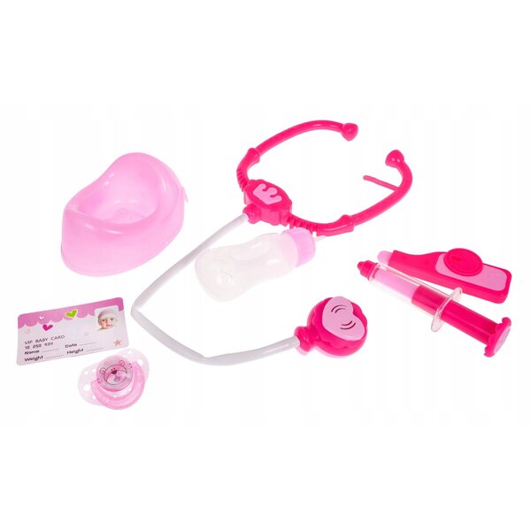 Bambola interattiva Marysia con accessori da dottore per bambini dai 3 anni in su con effetti sonori