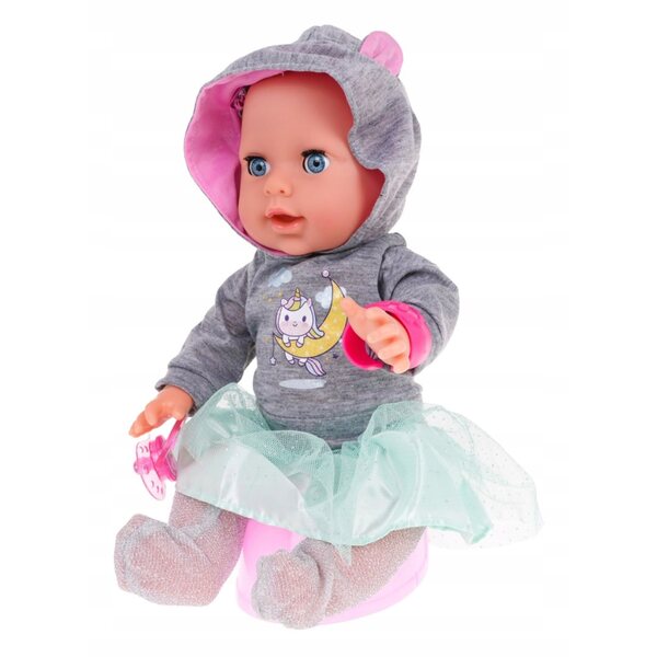 Bambola interattiva Marysia con accessori da dottore per bambini dai 3 anni in su con effetti sonori