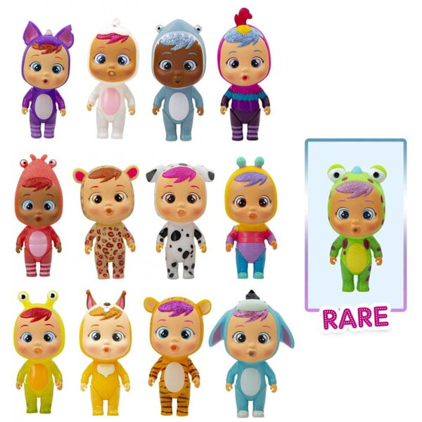 Cry Babies Magic Tears 14 cm große Puppe mit geflügeltem Haus und Überraschungen