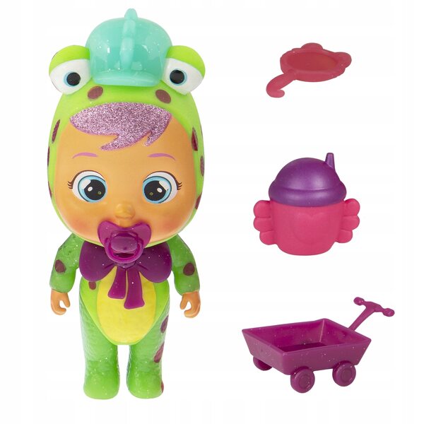 Cry Babies Magic Tears 14 cm große Puppe mit geflügeltem Haus und Überraschungen