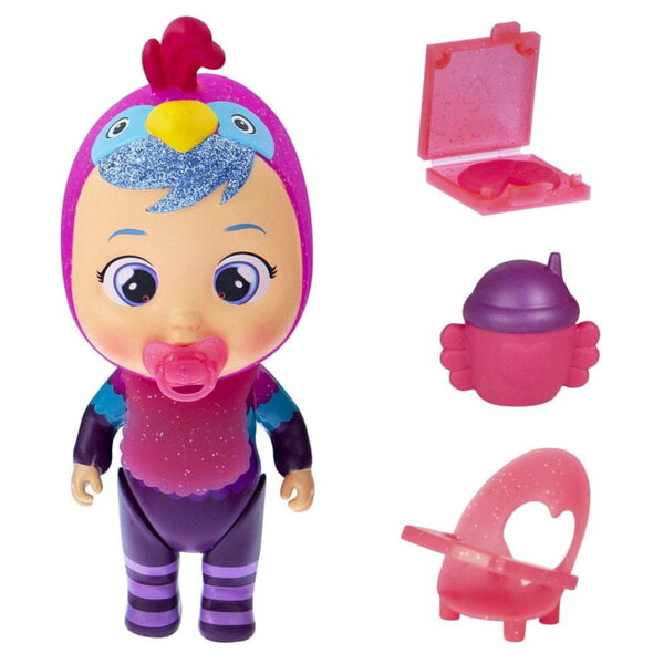 Cry Babies Magic Tears 14 cm große Puppe mit geflügeltem Haus und Überraschungen