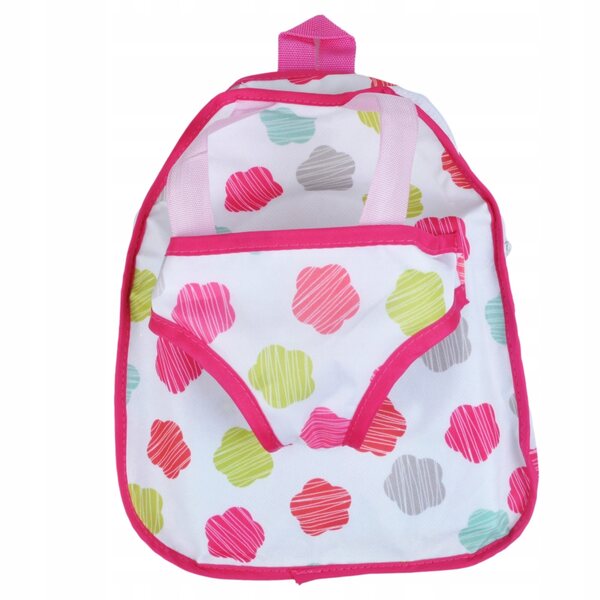 Bambolotto in gomma da 30 cm con zainetto, perfetto per bambini dai 18 mesi in su
