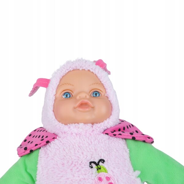 Bambolotto in gomma da 30 cm con zainetto, perfetto per bambini dai 18 mesi in su