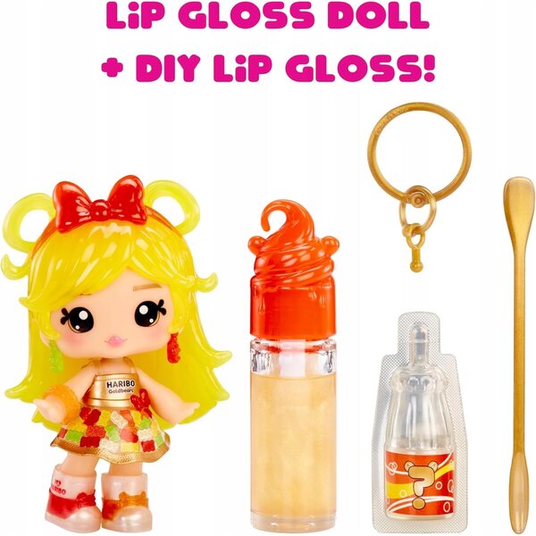 Yummiland x Haribo bambola con set brillantezza, gioco creativo per bambini 4+