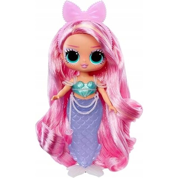 Coda da sirena Waves Mermaid Lola con pinna mobile e cambiamento colore per bambini 4+