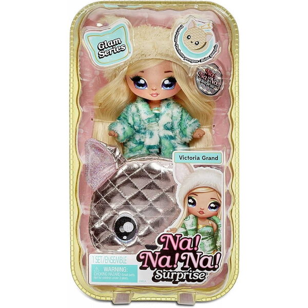 Una mini bambola! SU! SU! Sorpresa Pom Glam Victoria Grand per Bambini 3+