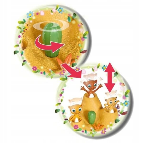 Wissper Mondo del Deserto Set Gioco Suricati Simba per Bambini 3+