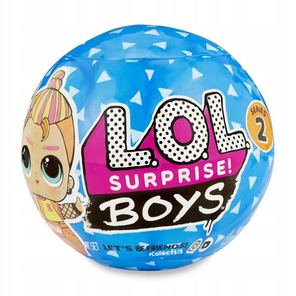 LOL Surprise Boys Serie 2 - Bambola in tessuto multicolore per bambini 3+