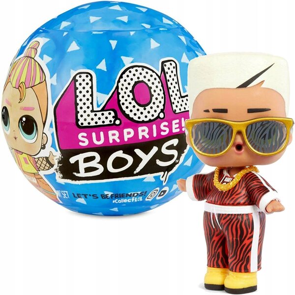 LOL Surprise Boys Serie 2 – Bunte Stoffpuppe für Kinder ab 3 Jahren