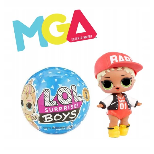 LOL Surprise Boys Serie 2 – Bunte Stoffpuppe für Kinder ab 3 Jahren