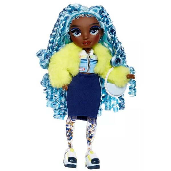 Rainbow High Sparkle & Shine Marina – Modepuppe mit Glitzereffekt und Zubehör